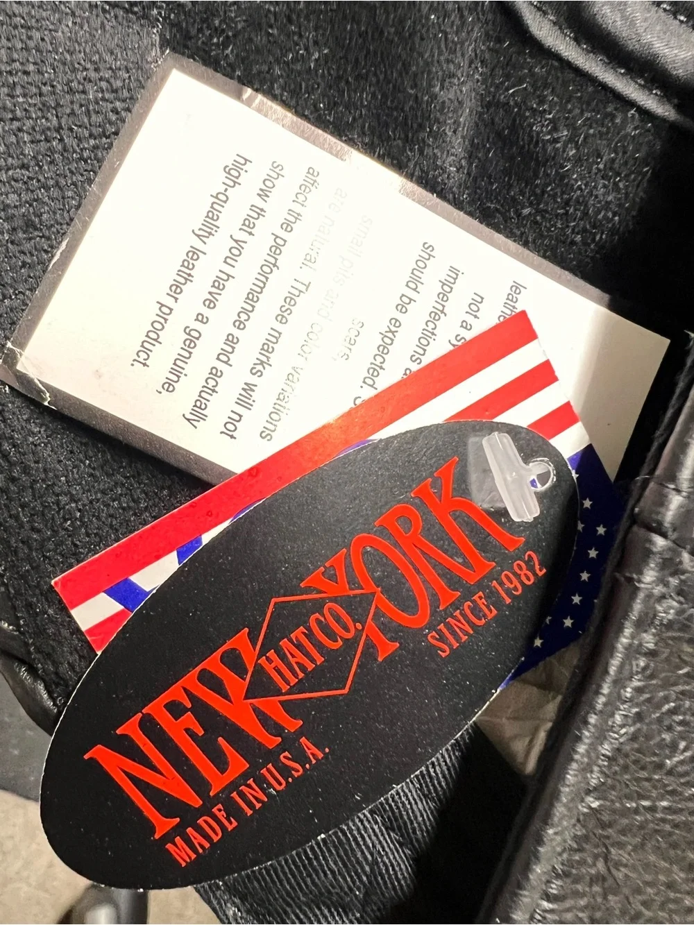 New York Hat Co Leather Newsboy Lambskin Ivy Cap
